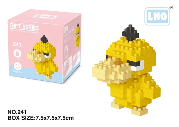 Planet Gates Pokemon Small Blocks Nanoblock Charizard Kyogre Groudon Rayquaza Model Education Graphics Toys for Kids Birthday Gift Toys