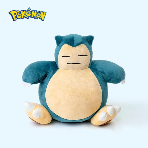 Planet Gates Pokemon Snorlax / 25cm l 9.8inch Pokemon Kawaii Snorlax Stuffed Toys Cartoon&Cute Plush Dolls Throw Pillow Birthday Gift  For Kids Friends Boys Home Decoration