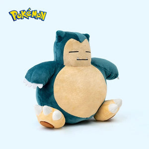 Planet Gates Pokemon Snorlax / 25cm l 9.8inch Pokemon Kawaii Snorlax Stuffed Toys Cartoon&Cute Plush Dolls Throw Pillow Birthday Gift  For Kids Friends Boys Home Decoration