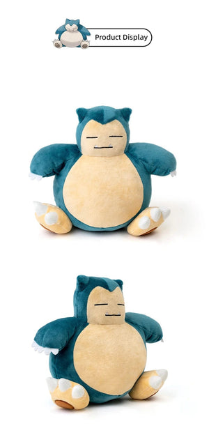 Planet Gates Pokemon Snorlax / 25cm l 9.8inch Pokemon Kawaii Snorlax Stuffed Toys Cartoon&Cute Plush Dolls Throw Pillow Birthday Gift  For Kids Friends Boys Home Decoration