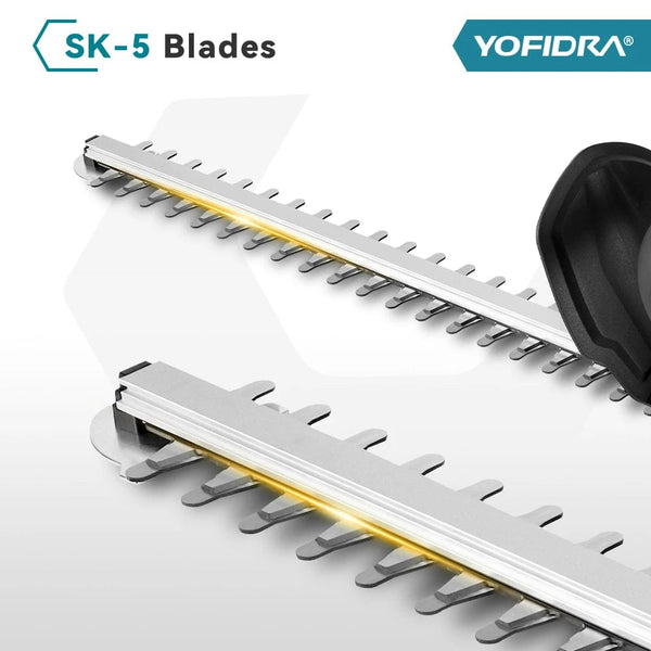 Planet Gates Poland / 2 Battery EU PLUG YOFIDRA 2000W Electric Hedge Trimmer Efficient Cordless Rechargeable Garden Shrub Pruning Power Tools For Makita 18V Battery