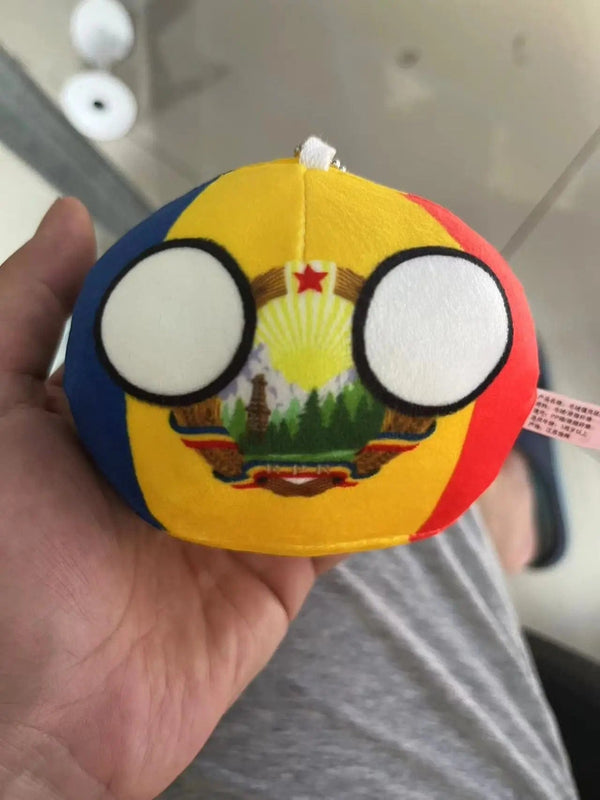Planet Gates Polandball Pendant Country Balls 70 Styles 10cm Country Ball Plush Toys Halloween Decor Gift for KidsCountryball Stuffed Doll
