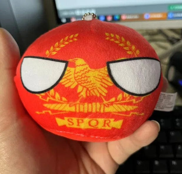 Planet Gates Polandball Pendant Country Balls 70 Styles 10cm Country Ball Plush Toys Halloween Decor Gift for KidsCountryball Stuffed Doll