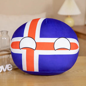 Planet Gates Polandball Pendant Country Balls 70 Styles 10cm Country Ball Plush Toys Halloween Decor Gift for KidsCountryball Stuffed Doll