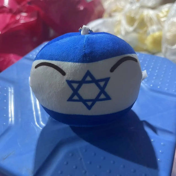 Planet Gates Polandball Pendant Country Balls 70 Styles 10cm Country Ball Plush Toys Halloween Decor Gift for KidsCountryball Stuffed Doll
