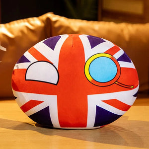 Planet Gates Polandball Pendant Country Balls 70 Styles 10cm Country Ball Plush Toys Halloween Decor Gift for KidsCountryball Stuffed Doll