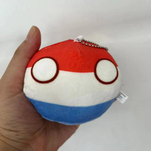 Planet Gates Polandball Pendant Country Balls 70 Styles 10cm Country Ball Plush Toys Halloween Decor Gift for KidsCountryball Stuffed Doll