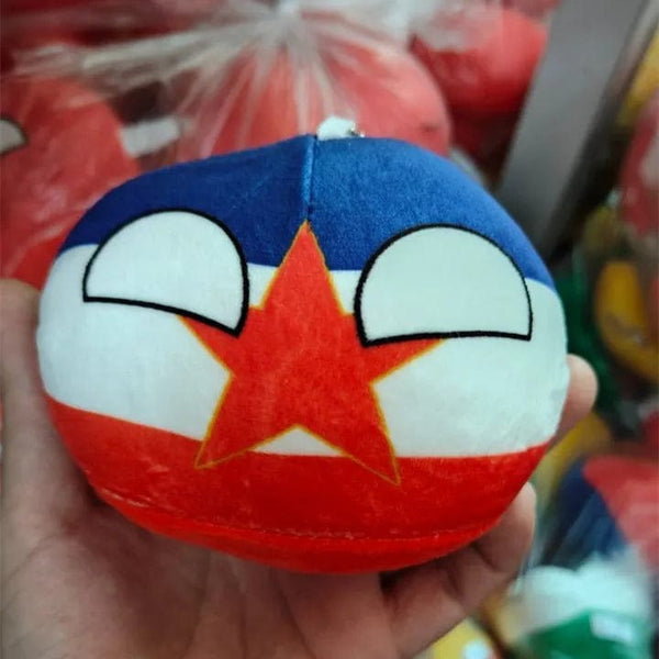 Planet Gates Polandball Pendant Country Balls 70 Styles 10cm Country Ball Plush Toys Halloween Decor Gift for KidsCountryball Stuffed Doll