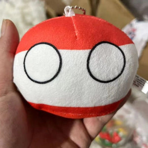 Planet Gates Polandball Pendant Country Balls 70 Styles 10cm Country Ball Plush Toys Halloween Decor Gift for KidsCountryball Stuffed Doll