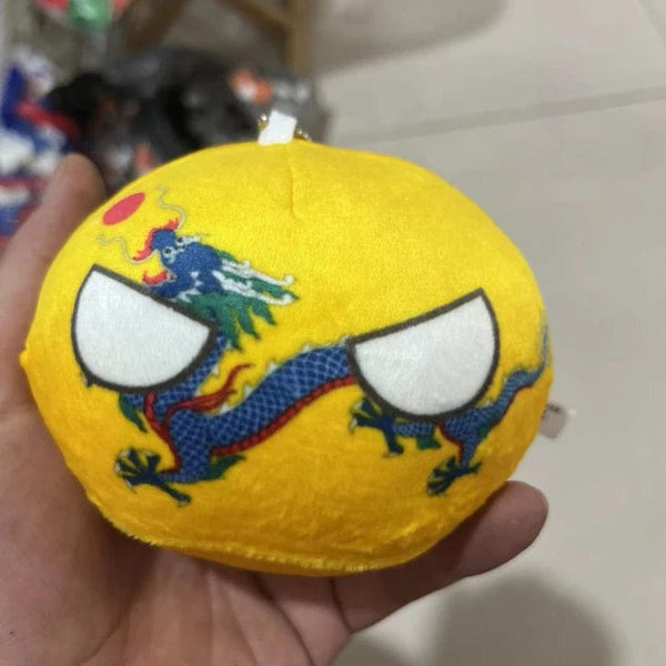 Planet Gates Polandball Pendant Country Balls 70 Styles 10cm Country Ball Plush Toys Halloween Decor Gift for KidsCountryball Stuffed Doll