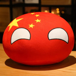 Planet Gates Polandball Pendant Country Balls 70 Styles 10cm Country Ball Plush Toys Halloween Decor Gift for KidsCountryball Stuffed Doll
