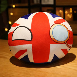 Planet Gates Polandball Pendant Country Balls 70 Styles 10cm Country Ball Plush Toys Halloween Decor Gift for KidsCountryball Stuffed Doll