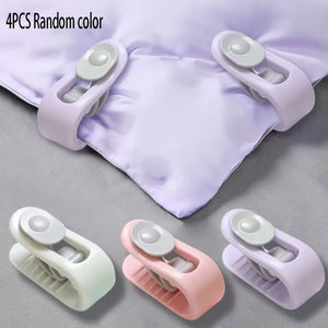 Planet Gates Polychrome / 4pcs 4/8pcs Quilt Fixer & Sheet Non-slip Clip & Duvet Cover Clip & Non-slip Duvet Clip & Prevent Your Duvet Cover From Rambling To Make You Have A Nice Night