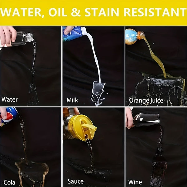 Planet Gates Polyester 1Pc Waist Apron With 3 Pockets, Polyester Apron, Adjustable Strap And Large Pockets Apron, Kitchen Cooking Baking Bib Apron, Chef Apron, 16.76cm/16.76cm