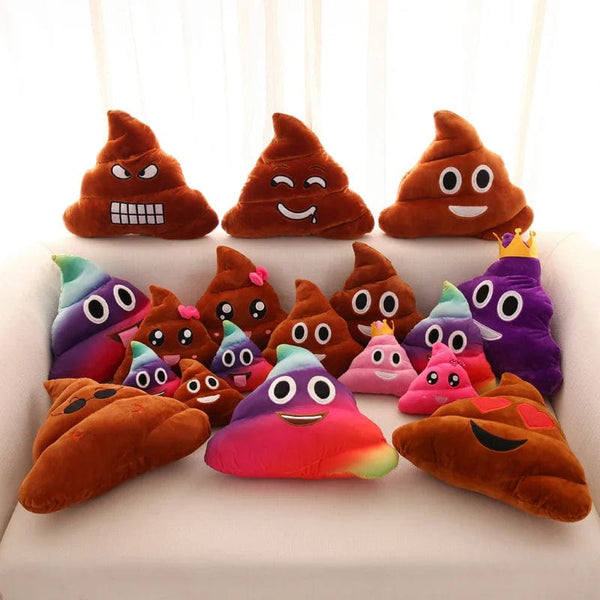 Planet Gates poop / 20cm Wholesale cartoon new expression poo plush toys cute funny quirky funny poop cushion
