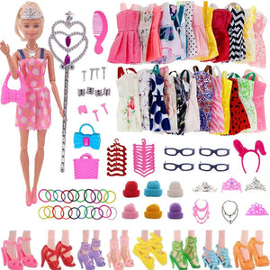 Planet Gates Pop Clothes For Barbis Doll Evening Dress&Accessories Fit For 11.5inch Barbis Doll Party Daily Casual Clothing Accessories Toys