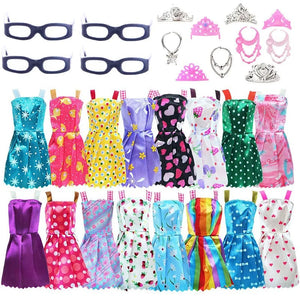 Planet Gates Pop Clothes For Barbis Doll Evening Dress&Accessories Fit For 11.5inch Barbis Doll Party Daily Casual Clothing Accessories Toys