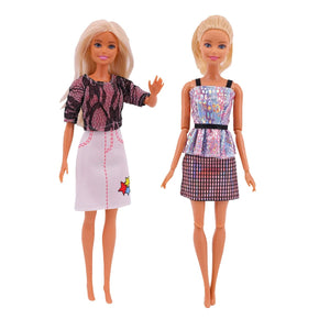 Planet Gates Pop Clothes For Barbis Doll Evening Dress&Accessories Fit For 11.5inch Barbis Doll Party Daily Casual Clothing Accessories Toys
