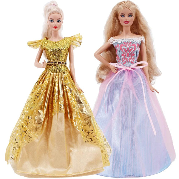 Planet Gates Pop Clothes For Barbis Doll Evening Dress&Accessories Fit For 11.5inch Barbis Doll Party Daily Casual Clothing Accessories Toys