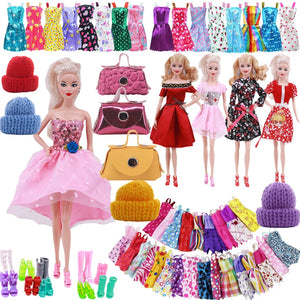 Planet Gates Pop Clothes For Barbis Doll Evening Dress&Accessories Fit For 11.5inch Barbis Doll Party Daily Casual Clothing Accessories Toys