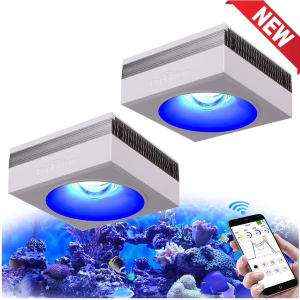 Planet Gates PopBloom RL90 WiFi Led Aquarium Light Reef Light Aquarium Tank Saltwater Coral Reef Growing Seawater Marine Aquarium Tank Lamp
