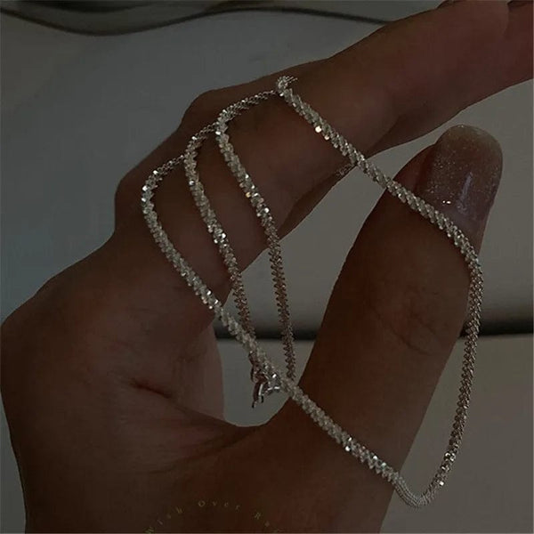 Planet Gates Popular Sparkling Necklace For Women Clavicle Chain Choker Fashion Jewelry Wedding Party Birthday Gift