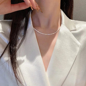 Planet Gates Popular Sparkling Necklace For Women Clavicle Chain Choker Fashion Jewelry Wedding Party Birthday Gift