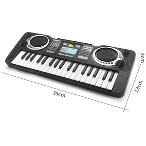 Planet Gates Portable 37 Keys Digital Keyboard LED Display Digital Electronic Piano Children Musical Instrument Kids Educational Toy