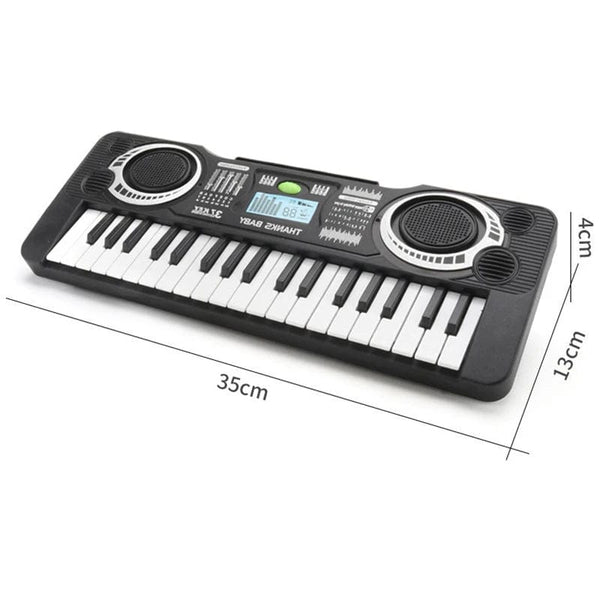 Planet Gates Portable 37 Keys Digital Keyboard LED Display Digital Electronic Piano Children Musical Instrument Kids Educational Toy