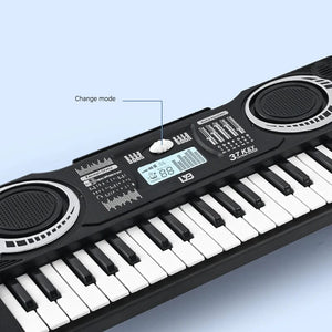 Planet Gates Portable 37 Keys Digital Keyboard LED Display Digital Electronic Piano Children Musical Instrument Kids Educational Toy