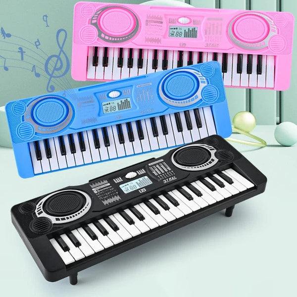 Planet Gates Portable 37 Keys Digital Keyboard LED Display Digital Electronic Piano Children Musical Instrument Kids Educational Toy