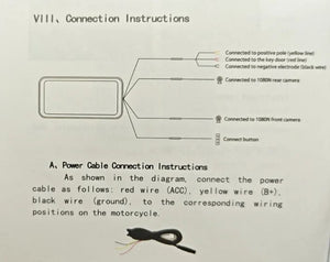 Planet Gates Portable 6.25 inch IP67 Waterproof Motorcycle GPS Navigation Wireless Carplay Android Auto DVR Drive Recorder Moto Monitor WIFI