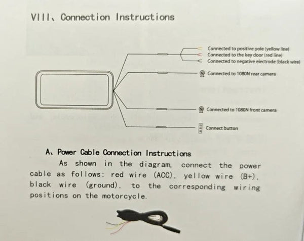 Planet Gates Portable 6.25 inch IP67 Waterproof Motorcycle GPS Navigation Wireless Carplay Android Auto DVR Drive Recorder Moto Monitor WIFI