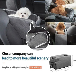 Planet Gates Portable Cat Dog Bed Travel Central Control Car Safety Pet Seat Transport Dog Carrier Protector For Small Dog Chihuahua Teddy