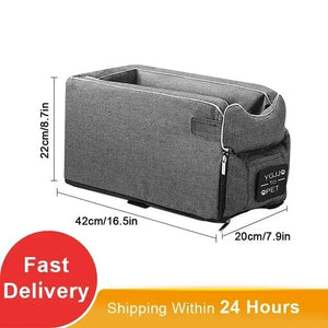 Planet Gates Portable Cat Dog Bed Travel Central Control Car Safety Pet Seat Transport Dog Carrier Protector For Small Dog Chihuahua Teddy