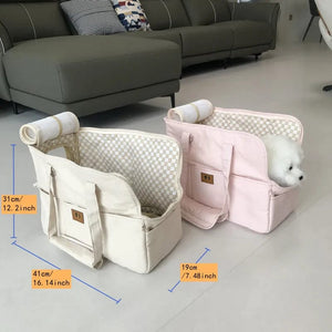 Planet Gates Portable Dog Bag Pet Cat Shoulder Handbag Car Seat safe Travel Chihuahua  Dog Supplies Suitable For Small Dogs dog carrier
