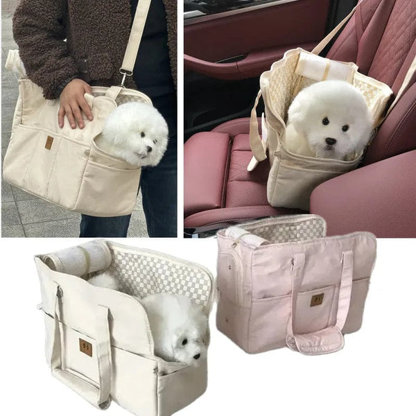 Planet Gates Portable Dog Bag Pet Cat Shoulder Handbag Car Seat safe Travel Chihuahua  Dog Supplies Suitable For Small Dogs dog carrier