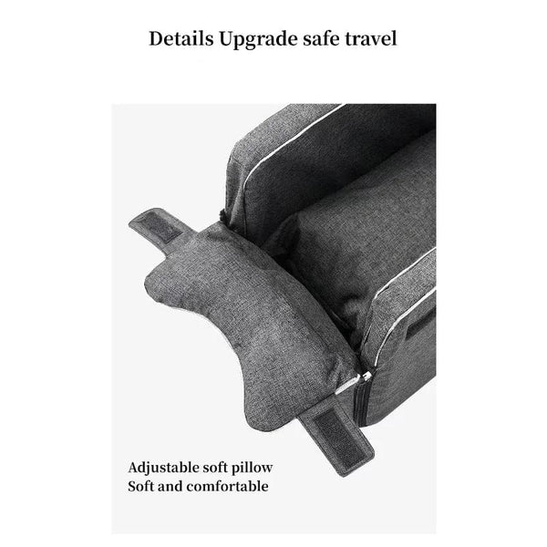 Planet Gates Portable Dog Bed Central Control Car Safety Pet Seat Transport Dog Carrier Protector For Dog Safety Travel Bag Dog Accessories