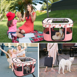 Planet Gates Portable Foldable Pet Playpen Cat Delivery Room For Pet Birthing Center Crates Kennel Outdoor Indoor Dog Playpen Travel Camping