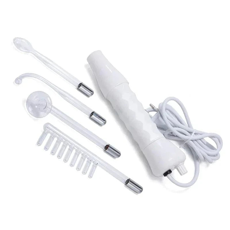 Planet Gates US Plug Portable High Frequency Facial Machine Wand Handheld Electric Face Skin Beauty Tools Acne Treatment Device