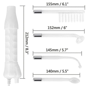 Planet Gates Portable High Frequency Facial Machine Wand Handheld Electric Face Skin Beauty Tools Acne Treatment Device