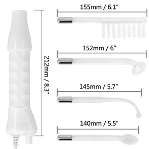 Planet Gates Portable High Frequency Facial Machine Wand Handheld Electric Face Skin Beauty Tools Acne Treatment Device