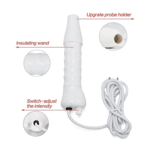 Planet Gates Portable High Frequency Facial Machine Wand Handheld Electric Face Skin Beauty Tools Acne Treatment Device