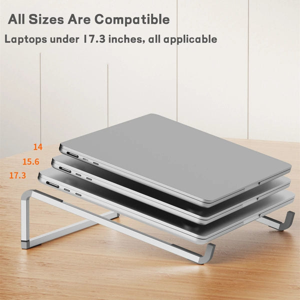 Planet Gates Portable Laptop Stand Aluminum Alloy Support Computer Bracket Ultra light Foldable Non-slip Notebook Holder for Macbook Air Pro