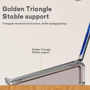 Planet Gates Portable Laptop Stand Aluminum Alloy Support Computer Bracket Ultra light Foldable Non-slip Notebook Holder for Macbook Air Pro