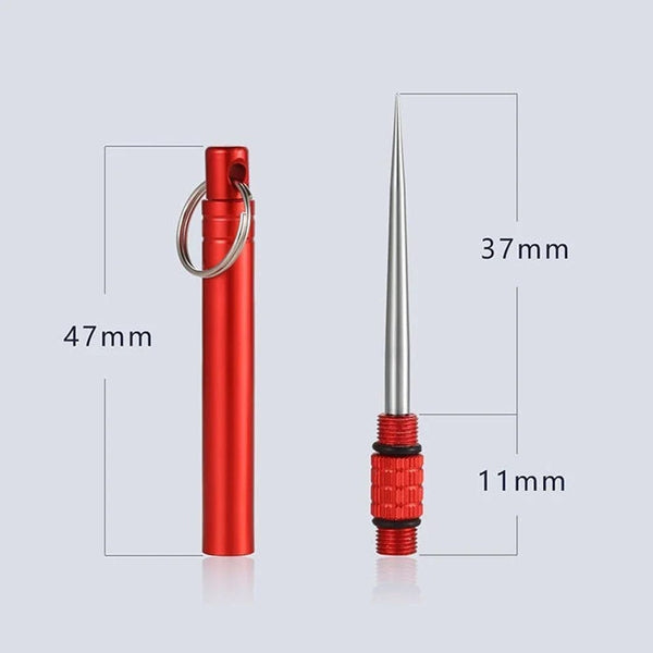 Planet Gates Portable Outdoor Tool Stainless Steel Toothpick Brass Creative Combination Stainless Steel Portable Toothpick Fruit Toothpick