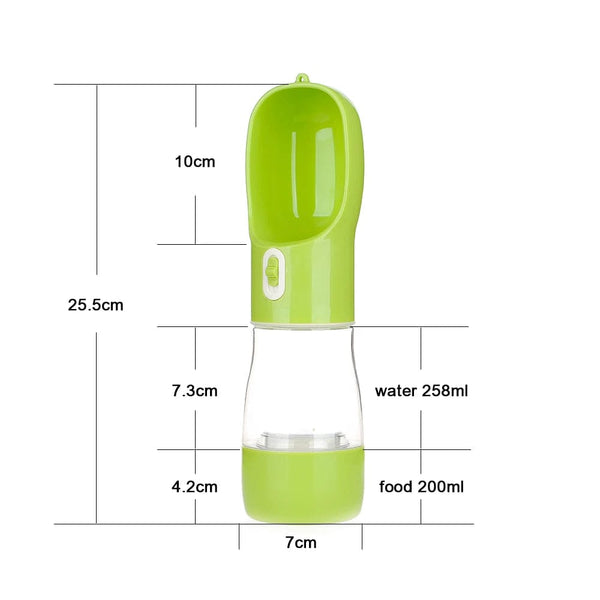 Planet Gates Portable Pet Dog Water Bottle For Small Large Dogs Travel Puppy Cat Drinking Bowl Outdoor Pet Water Dispenser Feeder Pet Product
