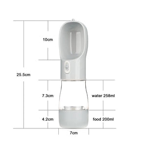 Planet Gates Portable Pet Dog Water Bottle For Small Large Dogs Travel Puppy Cat Drinking Bowl Outdoor Pet Water Dispenser Feeder Pet Product