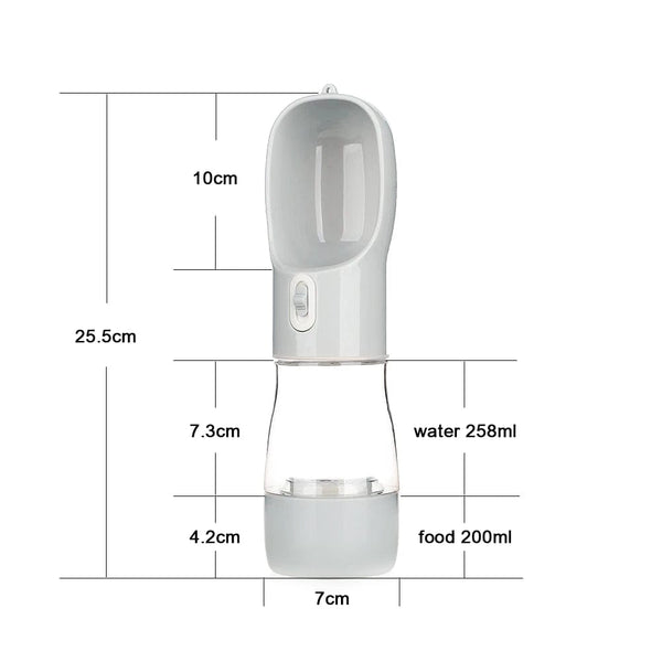 Planet Gates Portable Pet Dog Water Bottle For Small Large Dogs Travel Puppy Cat Drinking Bowl Outdoor Pet Water Dispenser Feeder Pet Product