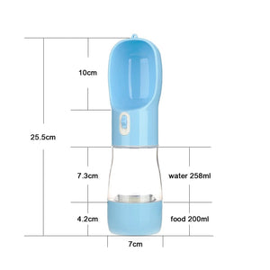 Planet Gates Portable Pet Dog Water Bottle For Small Large Dogs Travel Puppy Cat Drinking Bowl Outdoor Pet Water Dispenser Feeder Pet Product